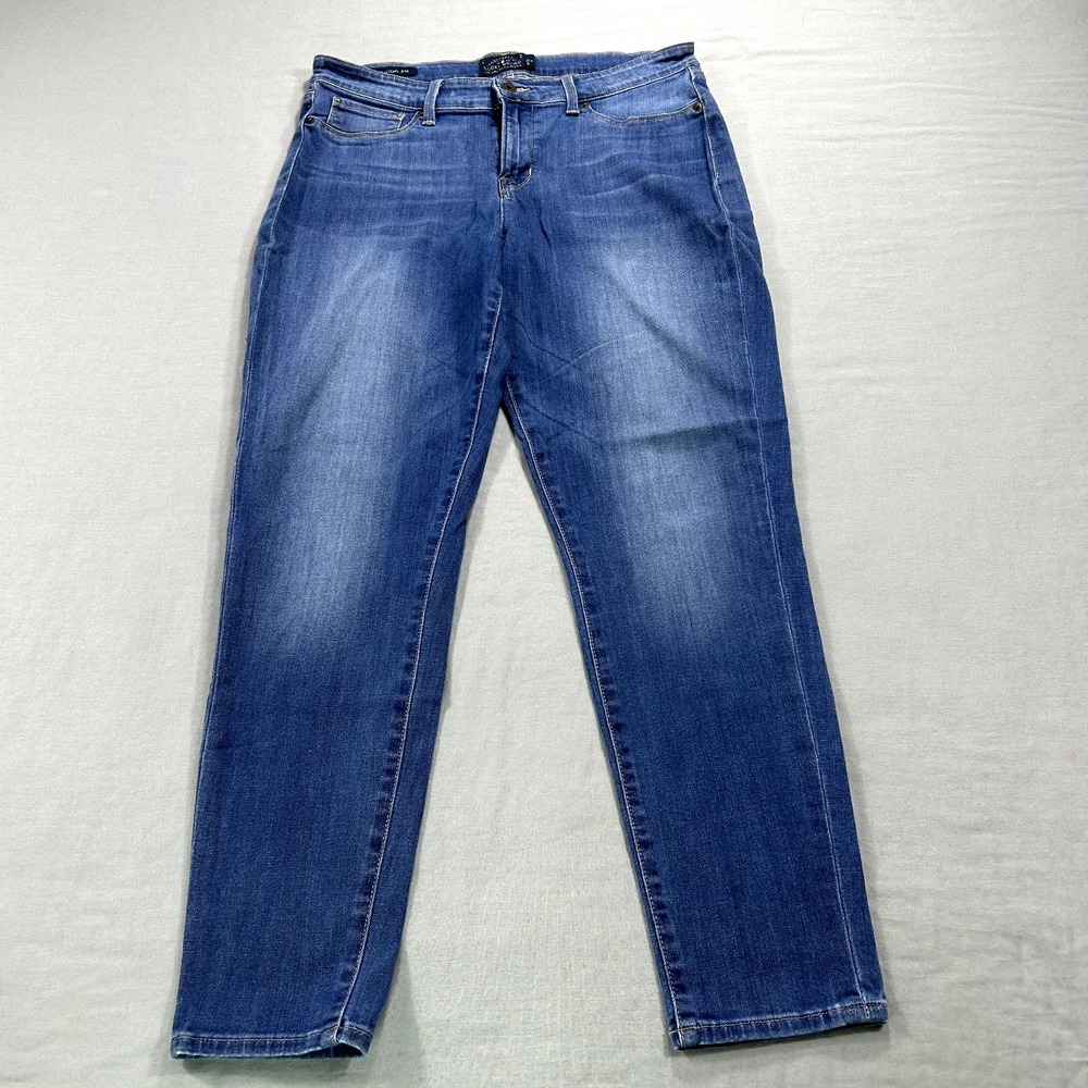 Lucky Brand Jean‎ Womens 14/32 Blue Denim Brooke Legging Skinny Stretch 32x28